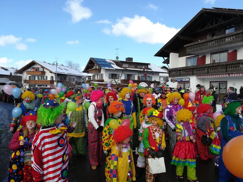 Fasching Umzug Hopferau 2018 13