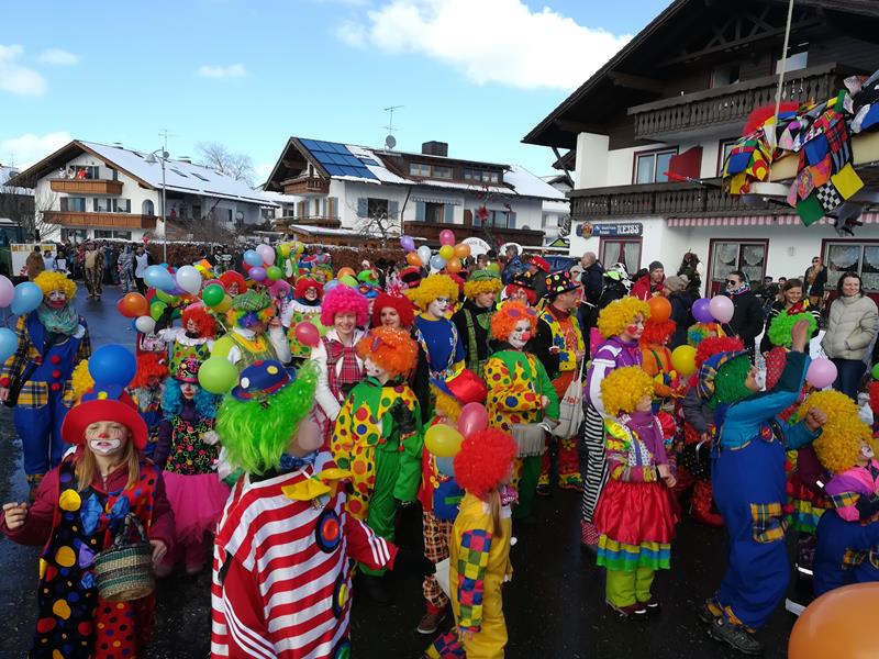 Fasching Umzug Hopferau 2018 14