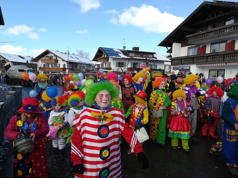 Fasching Umzug Hopferau 2018 15