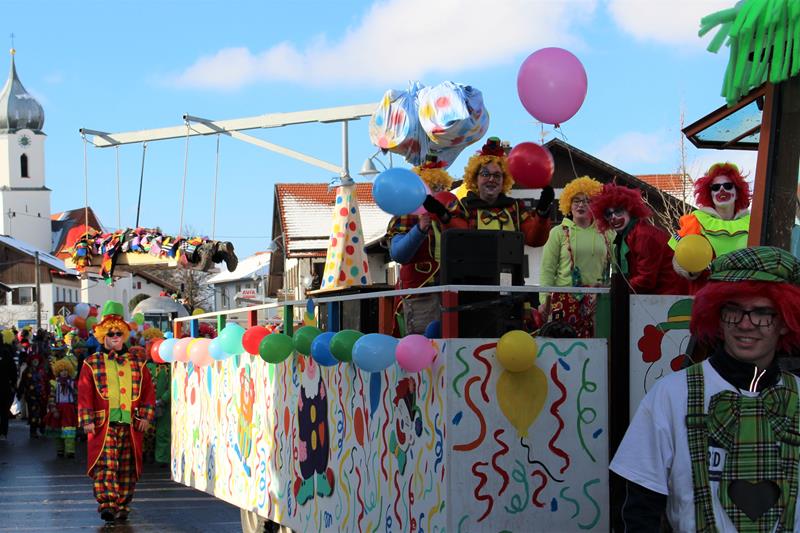 Fasching Umzug Hopferau 2018 4