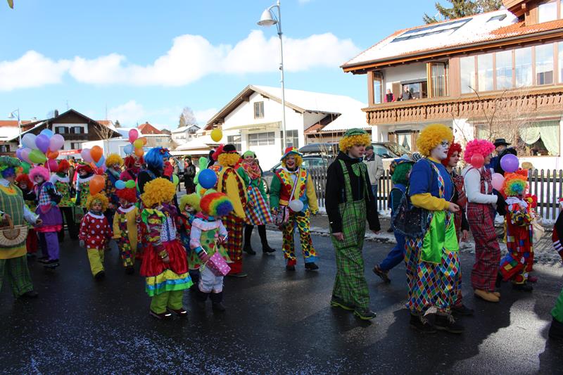 Fasching Umzug Hopferau 2018 8