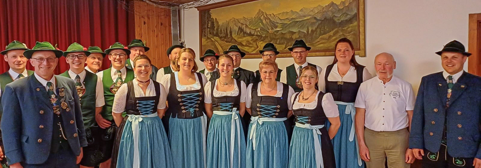 Vorstandschaft - D'Schlossbergler Hopferau