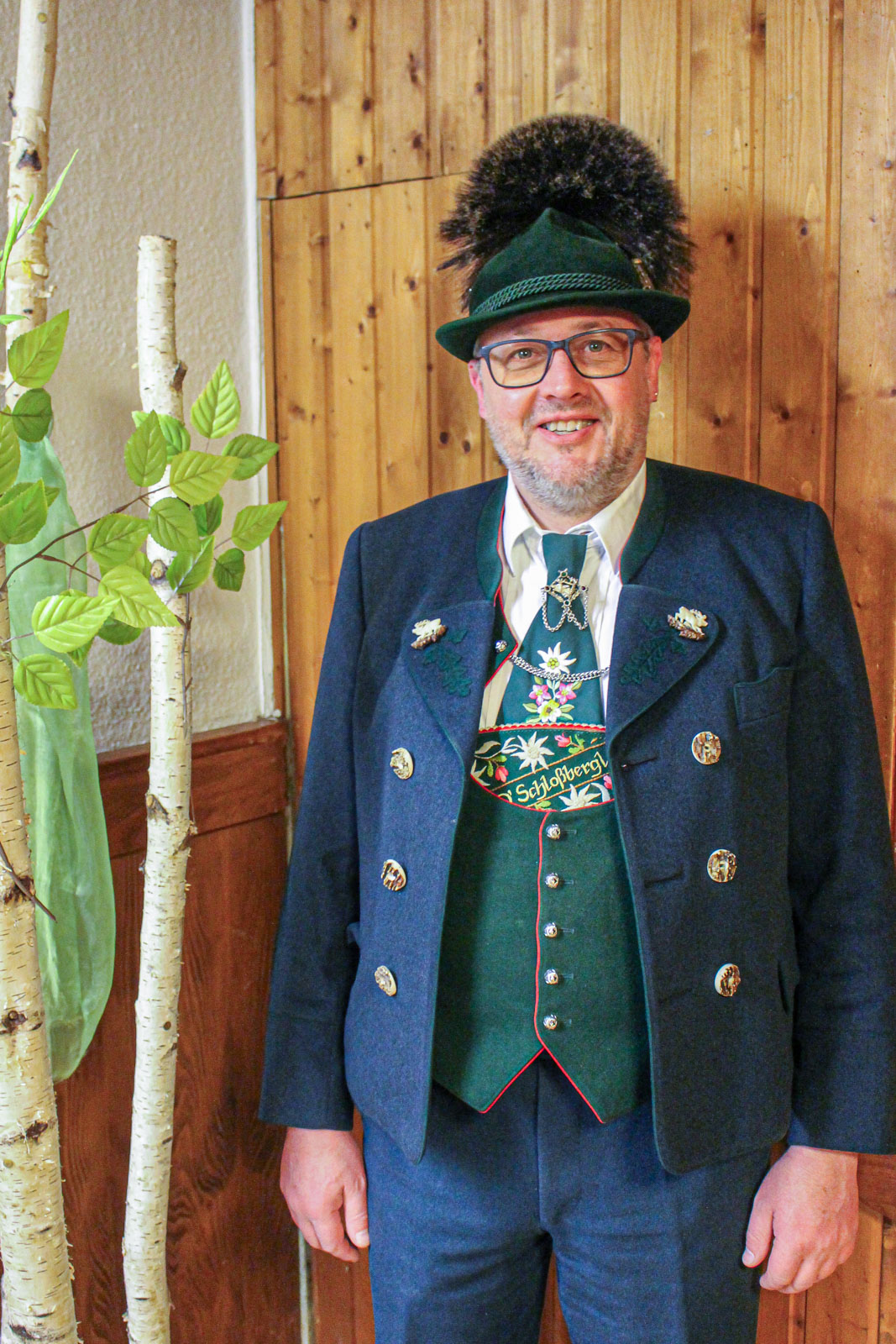 Willi Stehle - Ehrenvorplattler - D'Schlossbergler Hopferau